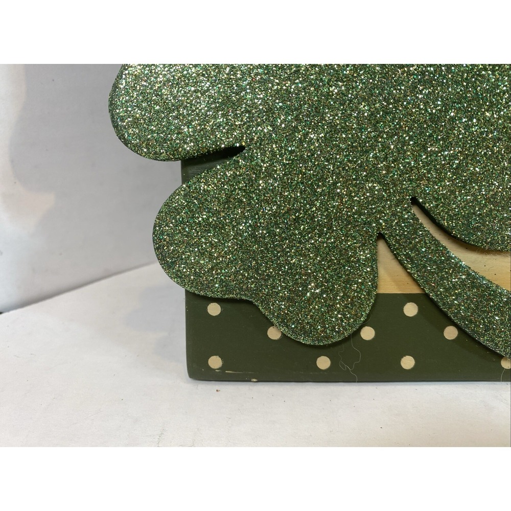 Irish Day Shamrock Wall Plaques/Door Sign ~ Bless‎ This Home - Picture 2 of 7